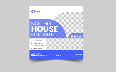 Digital marketing agency social media and post template