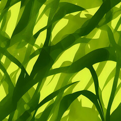 green leaves background seamless texture