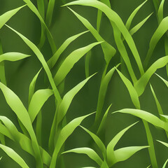 green leaves background seamless texture