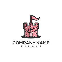 castle brain logo for company
