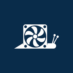 fan snail logo