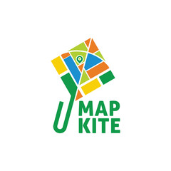 map kite logo for company