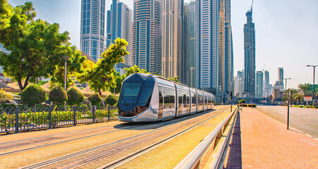 Stadtbild bezaubernde Metropole  Dubai, Vereinigte Arabische Emirate