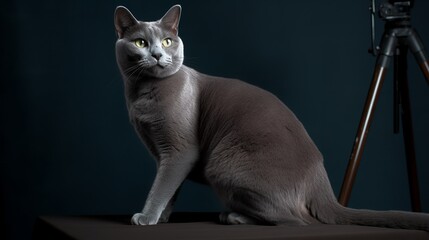 Russian Blue Elegance