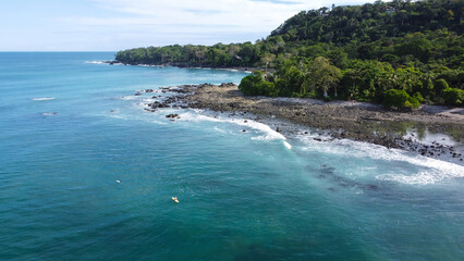 Fototapeta na wymiar Costa Rica Travel Surf Jungle