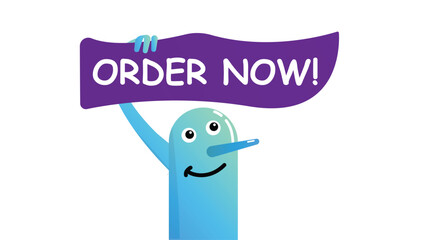 order now, character