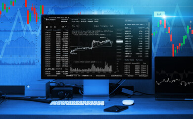 Stock Market and Crypto Daily Trader Workstation