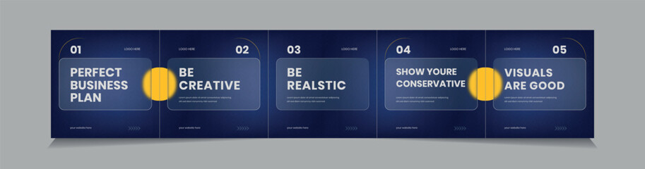 Social Media Carousel Post, Instagram Carousel Template, Microblog carousel template for social media post. © Ma Graphive