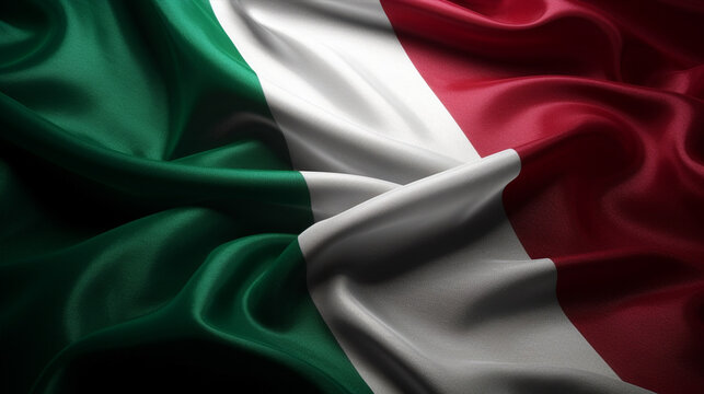 Flagge von Italien, generative KI