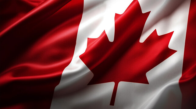 Kanadische Staatsflagge, generative KI