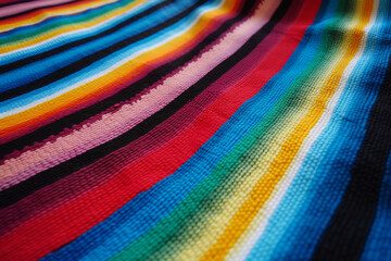 poncho Mexican cinco de mayo rug serape fiesta traditional Mexico Mexican poncho serape background with stripes pattern copy space maya falsa blanket minimal simple backdrop