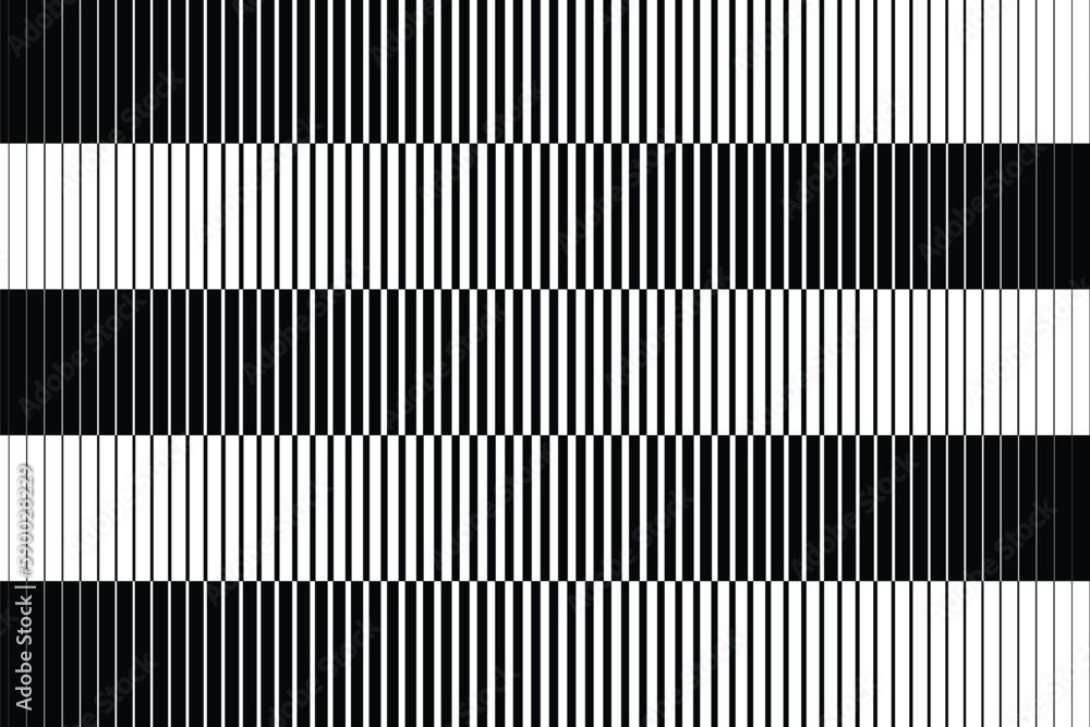 Poster abstract seamless oblique stylish monochrome stripe pattern vector.