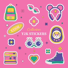 Y2K Sticker illustrations