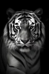 Deurstickers portrait of a tiger © Natalia