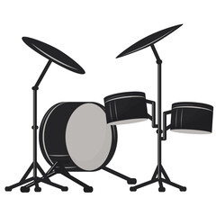 set of drums