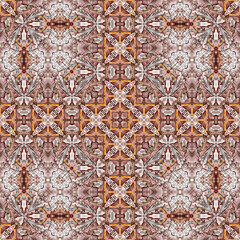 3d effect - abstract kaleidoscopic geometric color gradient pattern