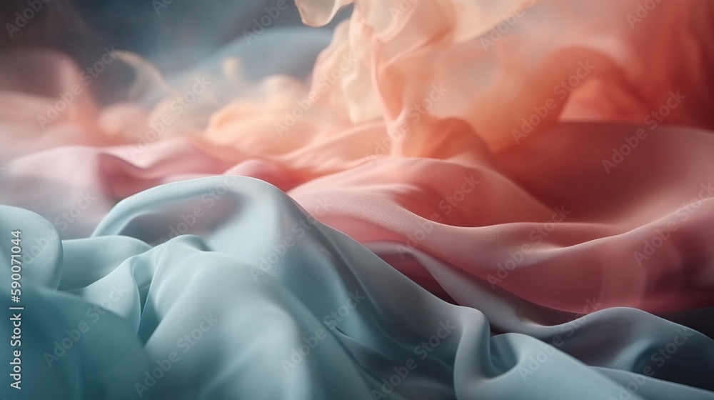 Poster a close up of a blanket with a lot of smoke coming out of the top of it and the bottom of the blanke