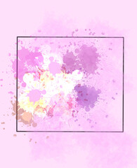 abstract watercolor background