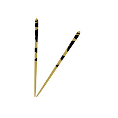 Wooden Pair Of Copsticks 