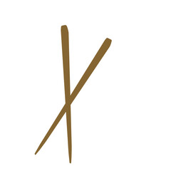 Wooden Pair Of Copsticks 