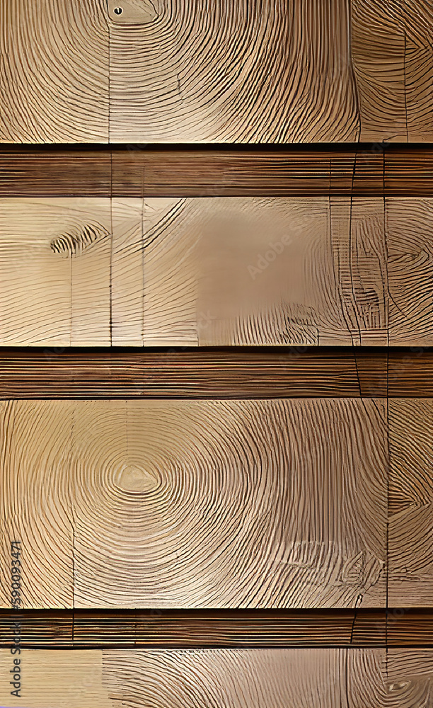 Poster texture of wooden structure with dividing elements. generated ai