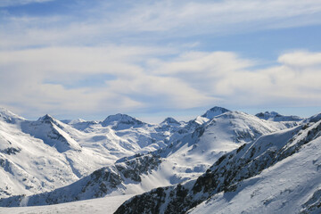 Plakat Winter view of Pirin Mountain from Todorka peak, Bulgaria