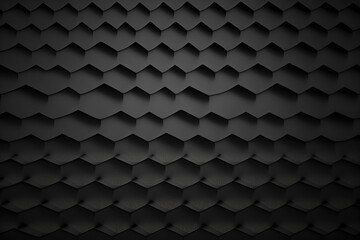 Obraz premium Contemporary Chic: Carbon Fiber Backdrop Elevated by Edgy Geometric Shapes for a Futuristic Flair created with Generative AI technology