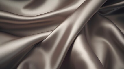 Obraz premium Background Texture Platinum Satin Elegant Shimmering Fabric Surface Generative AI