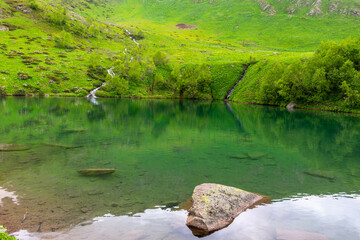 picturesque mountain stream