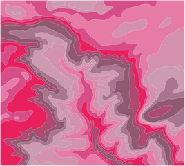 Abstract background of wavy embossed lines. The beauty of natural relief lines in multi-colored horizontals. Wavy pattern of stripes of different thicknesses. Intricate unusual kaleidoscope patterns. 