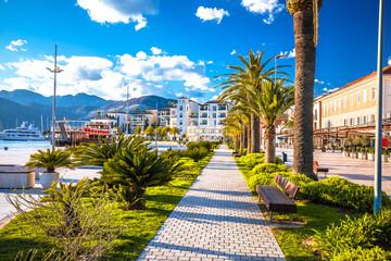 Town of Tivat scenic yachting destination waterfront view