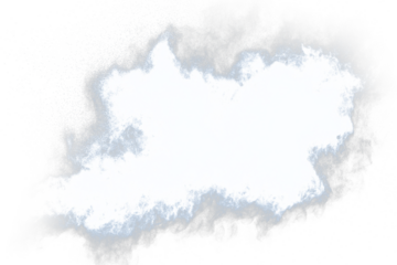 White powder explosion