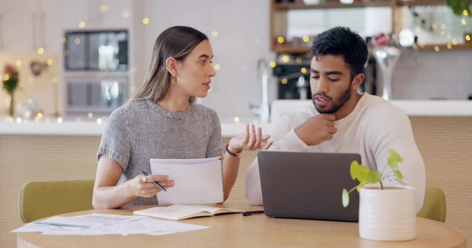 Explain paperwork, talking and team collaboration on financial report, cooperation project or budget documents. Teamwork, conversation and people chat about finance data, research results on feedback