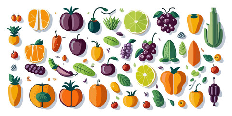 Botanical Fruit Illustration Series