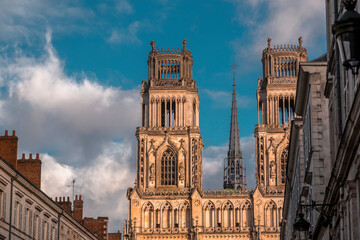 Fototapeta na wymiar Sainte-Croix Cathedral in Orléans, France