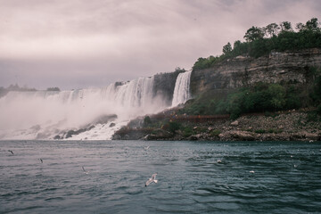Fototapeta na wymiar Niagara Falls American Side
