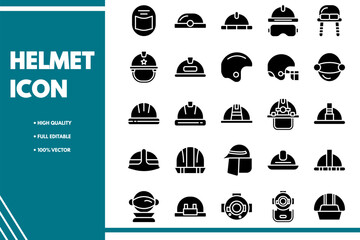 Helmet Icon Pack