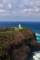 Fototapeta na wymiar Lighthouse, Kaua'i