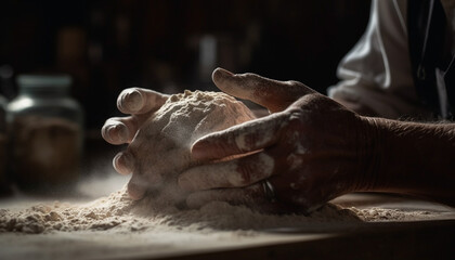 Flour Bakers Hands Generative AI