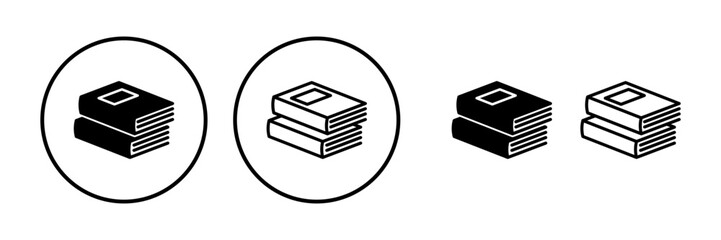 Book icon vector. Open book vector icon.
