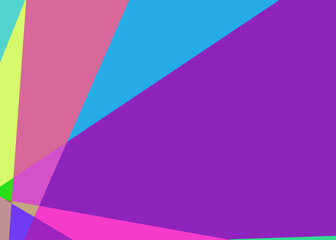 Obraz premium Geometric abstraction generative art background art illustration