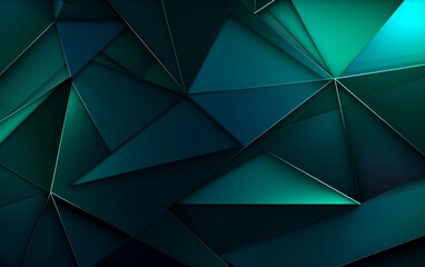 abstract background with 3d triangles