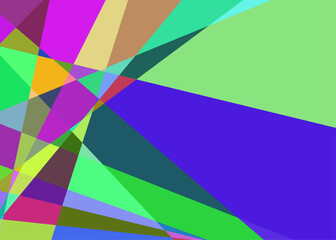 Obraz premium Geometric abstraction generative art background art illustration