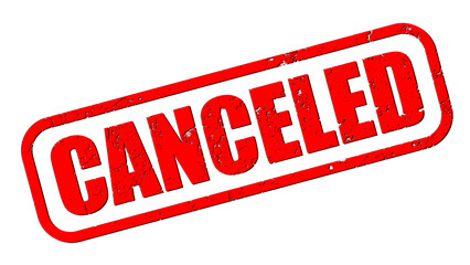 canceled text stickers stamp illustration background