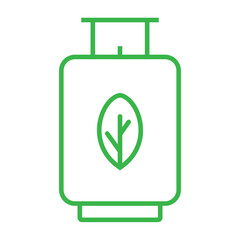 biogas. Renewable energy icon.