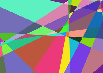 Geometric abstraction generative art background art illustration