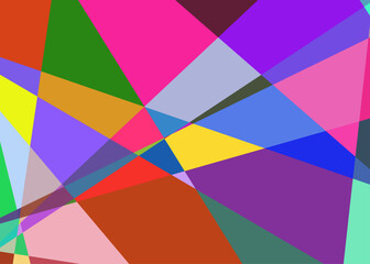 Geometric abstraction generative art background art illustration