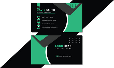  Official business card design, Green & black business card, Modern business card design, 
Creative business card design
