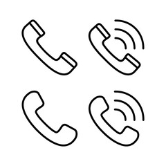 Call icon vector illustration. telephone sign and symbol. phone icon. contact us