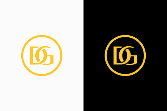Initial Letter dg Vector Logo Design Template